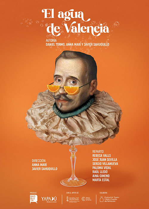 Cartel de 'El agua de Valencia' Acuarelas valencianas